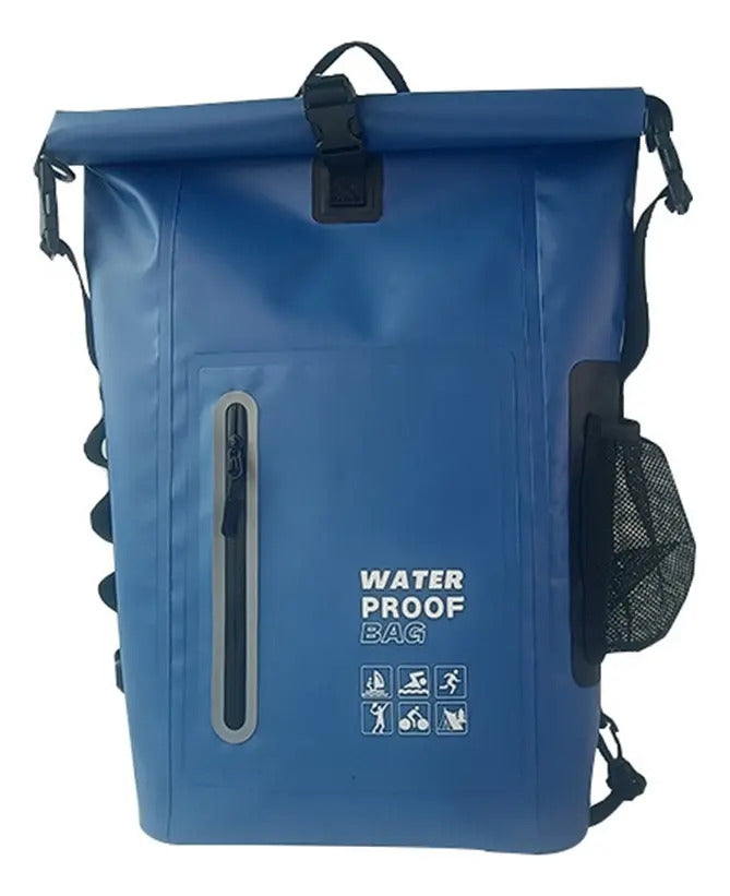 Heavy-duty Roll-top Waterproof Dry Bag Backpack