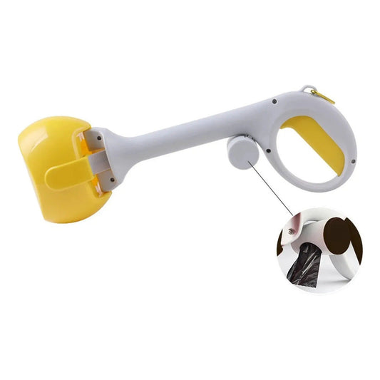 Portable Handheld Pet Pooper Scooper With Waste Bag