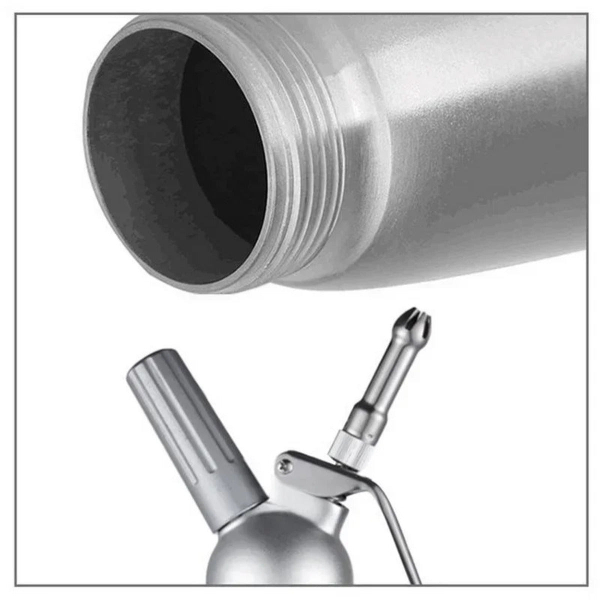 17oz 34oz Whipped Cream Dispenser With 3 Nozzles