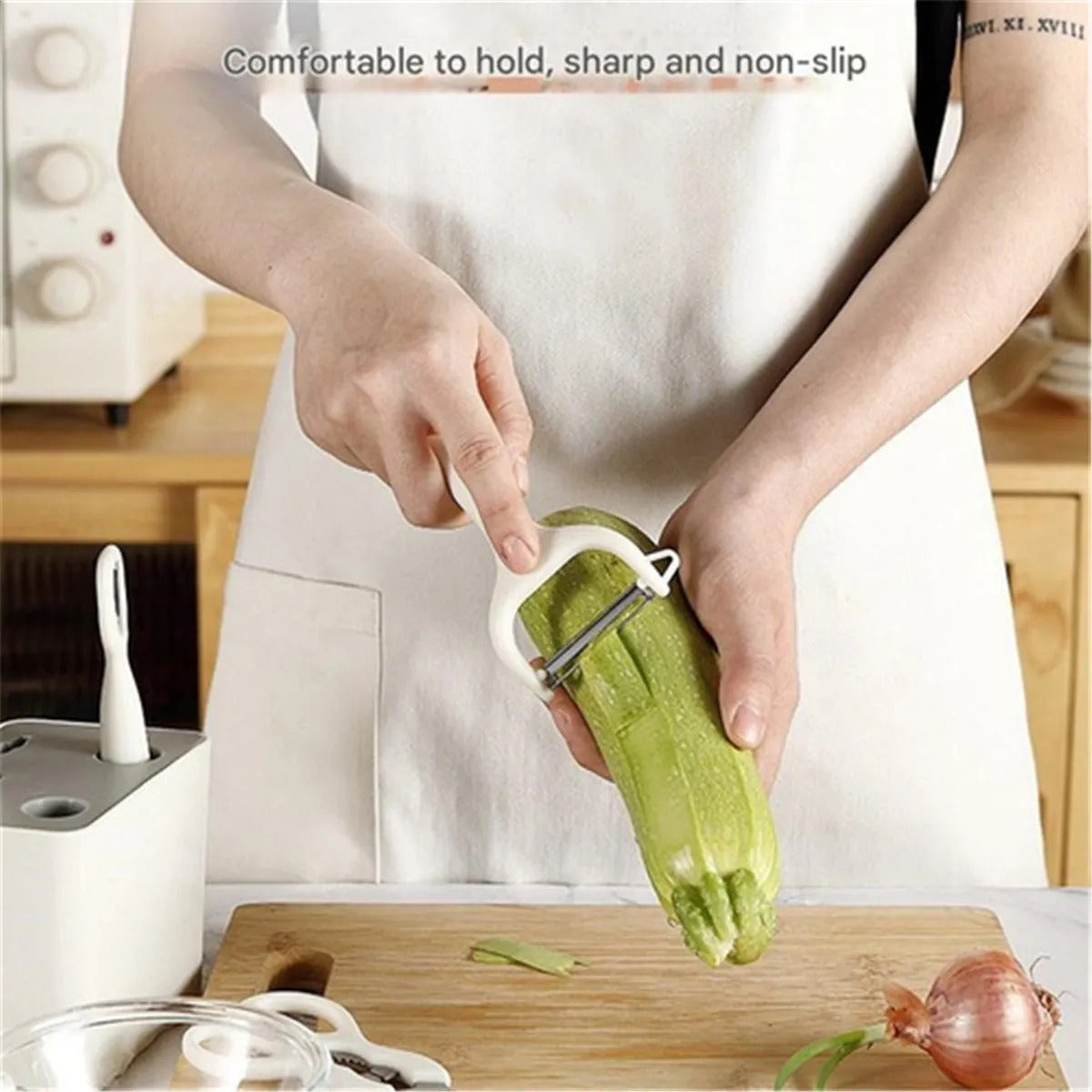 Multifunctional Kitchen Tool 6piece Set Include Storage Base