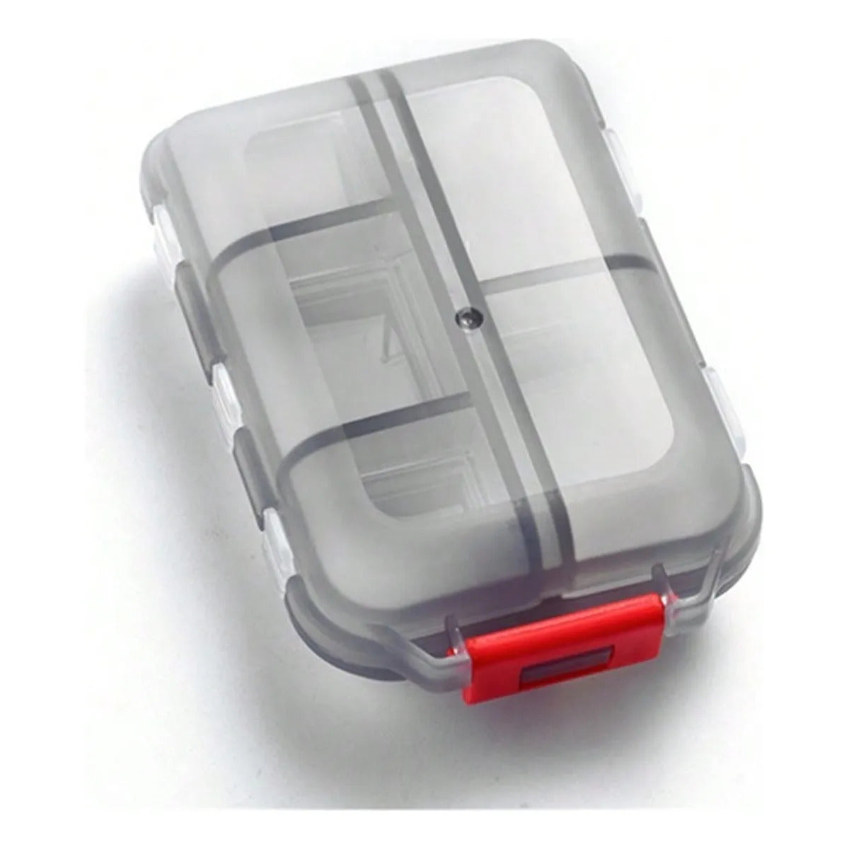 Emergency Medicine Capsule 6 Compartment Pill Organizer Set