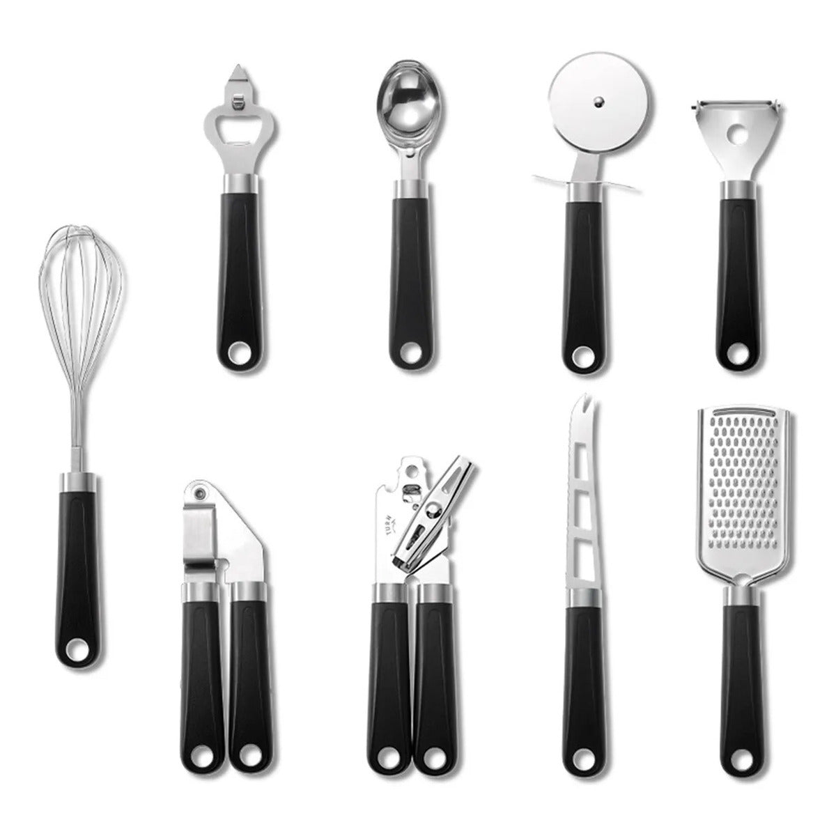 9-piece Premium Stainless Steel Kitchen Gadget Set