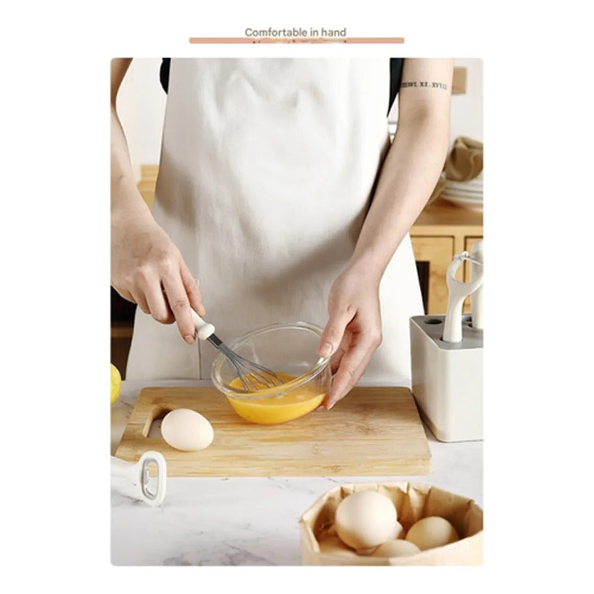 Multifunctional Kitchen Tool 6piece Set Include Storage Base
