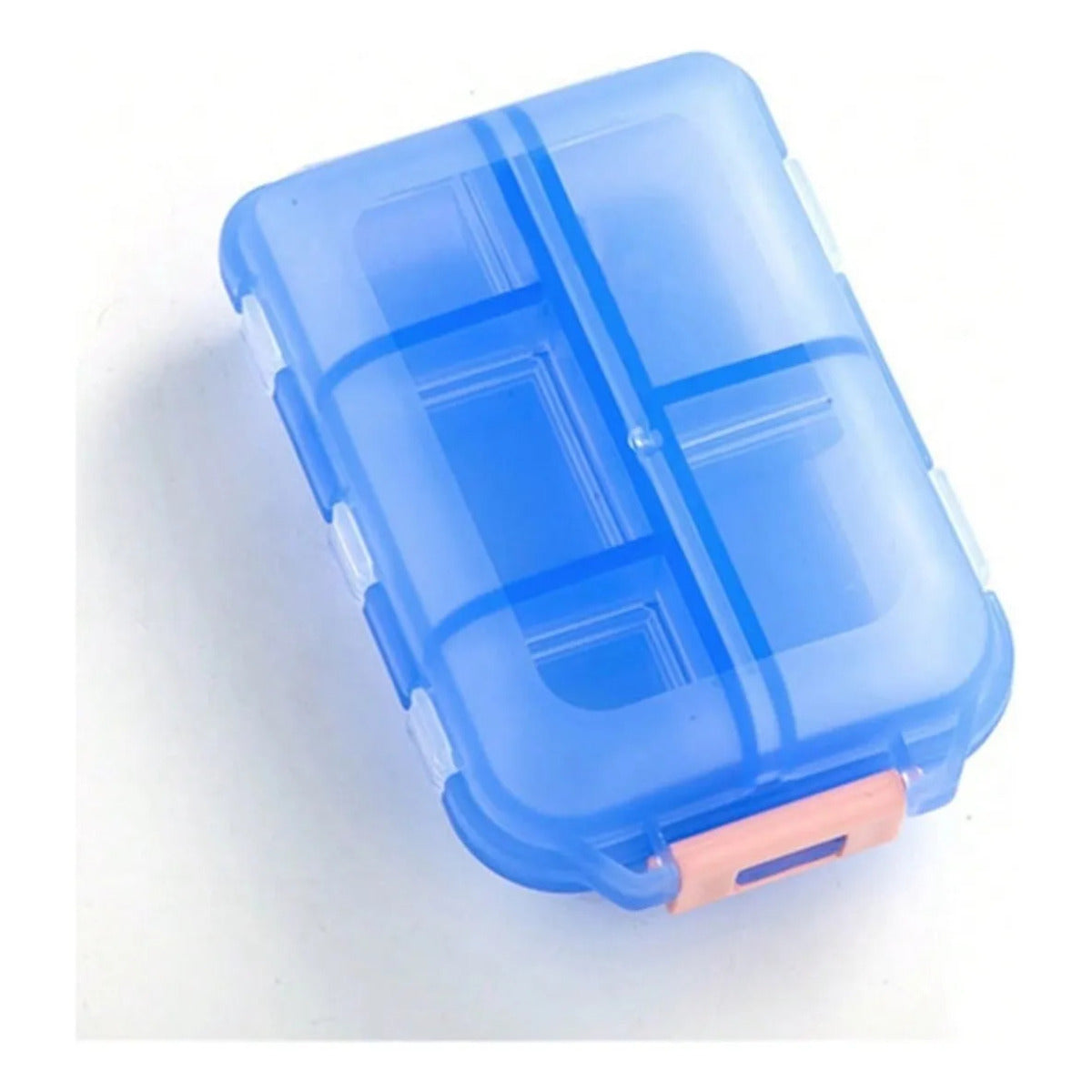 Emergency Medicine Capsule 6 Compartment Pill Organizer Set