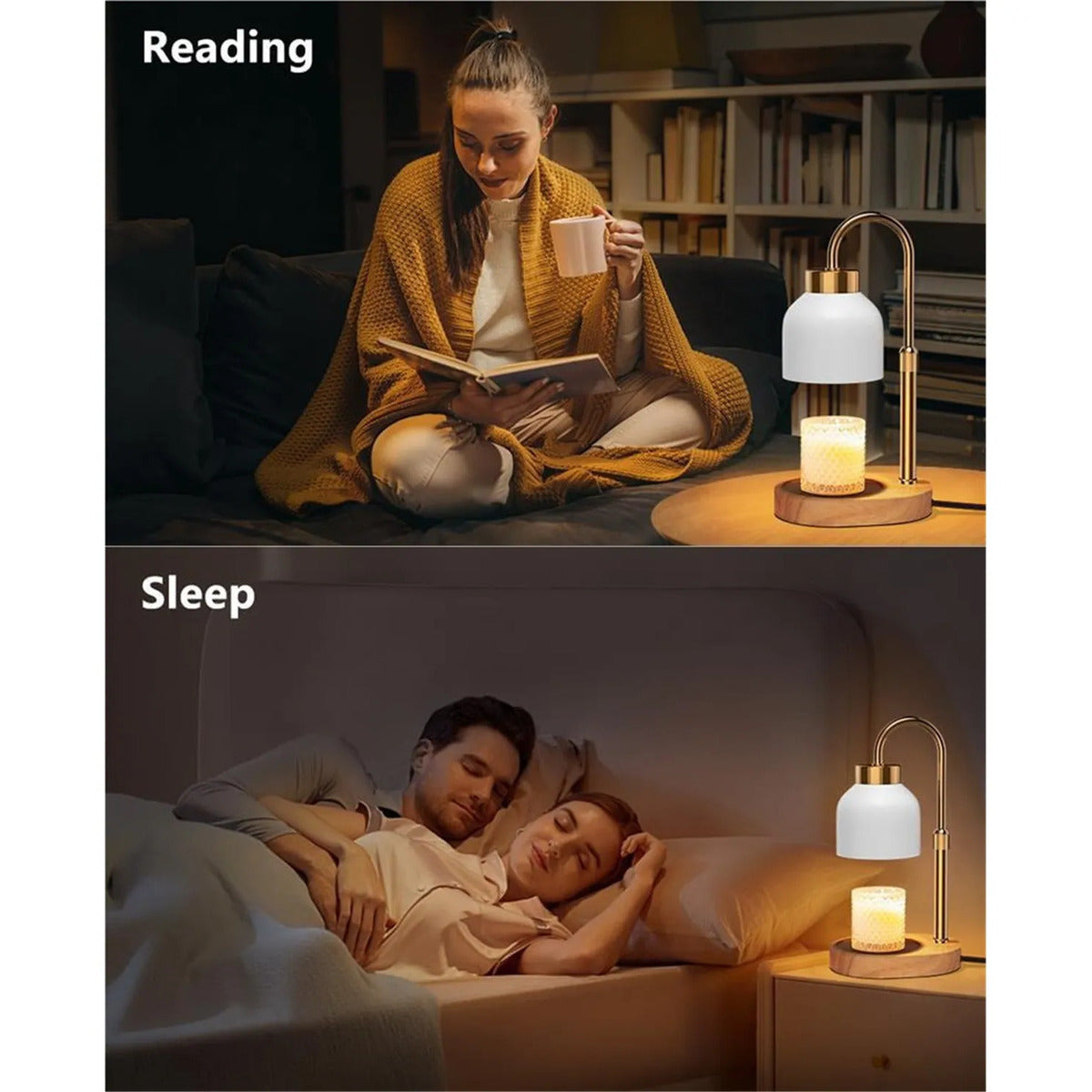 Aroma Wax Melting Lamp  Bedroom Ambient Table Lamp