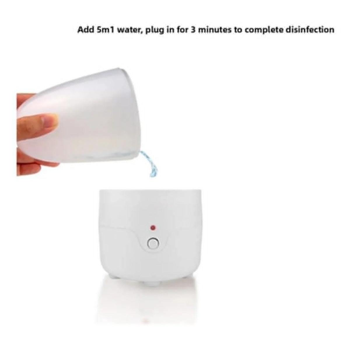 Menstrual Cup Steam Sterilizer 3-minute Rapid Sterilization