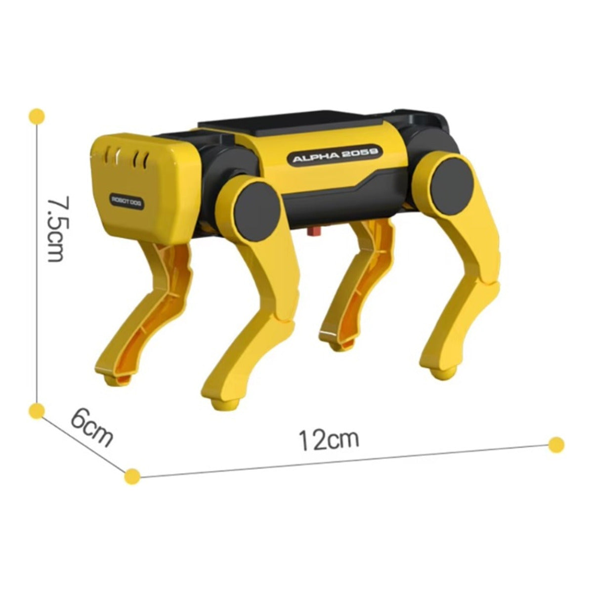 Solar Electric Mechanical Dog Stem Educational Robot Kit