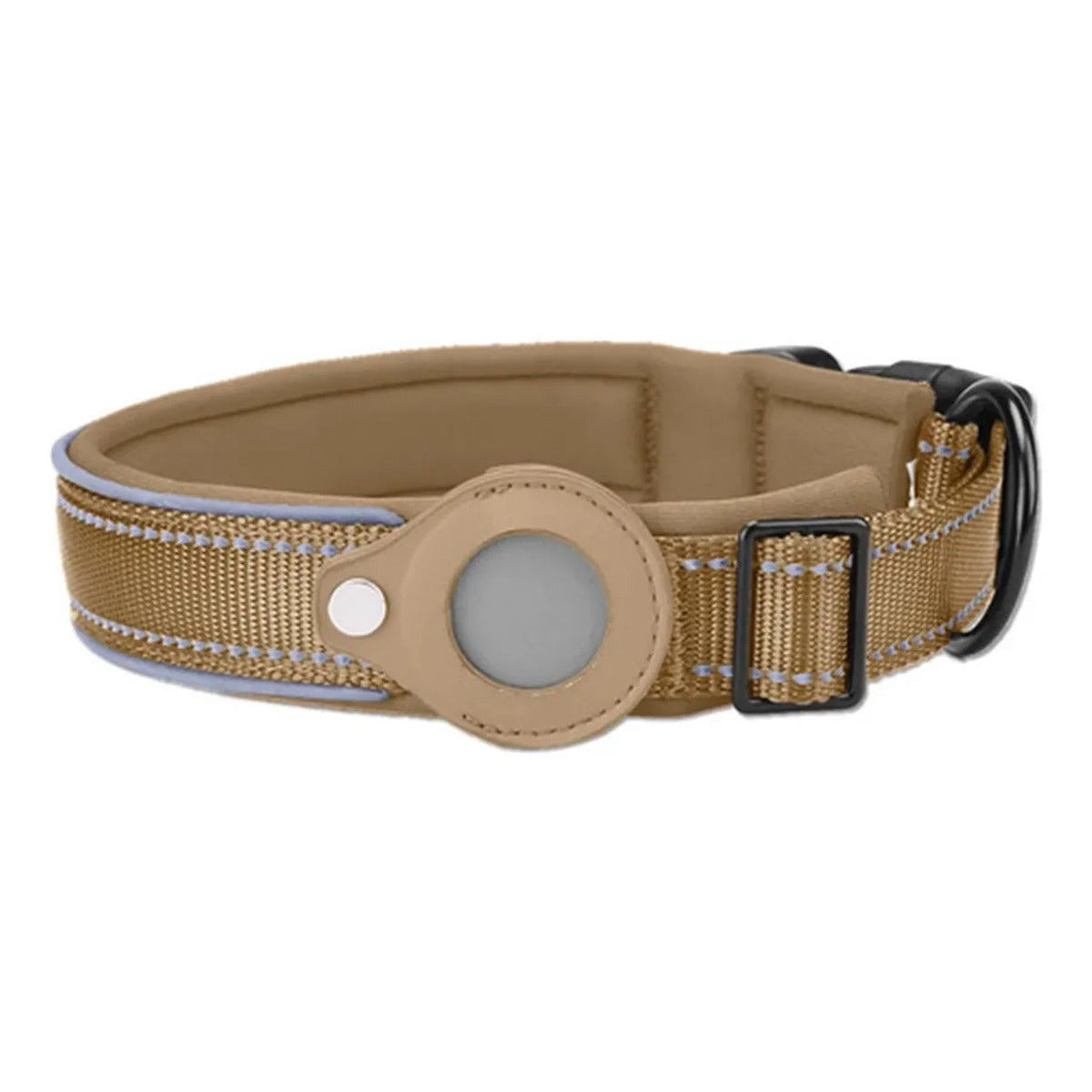 Integrated Dog Collar - Reflective Heavy-duty Nylon Collar