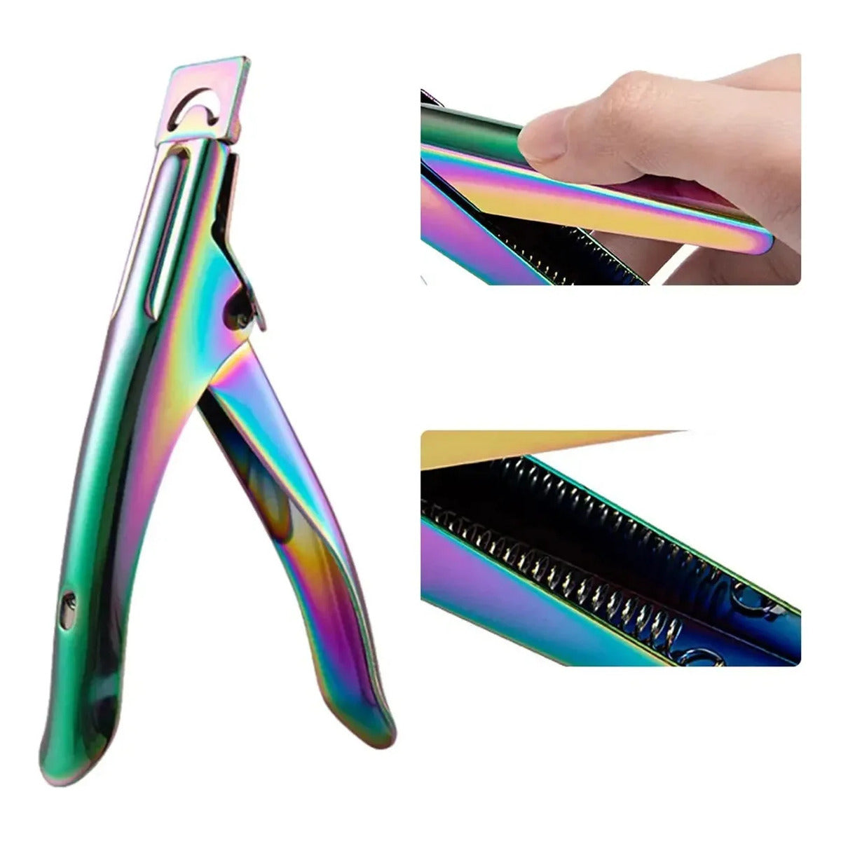 Professional 8-in-1 Rainbow Manicure & Pedicure Grooming Set
