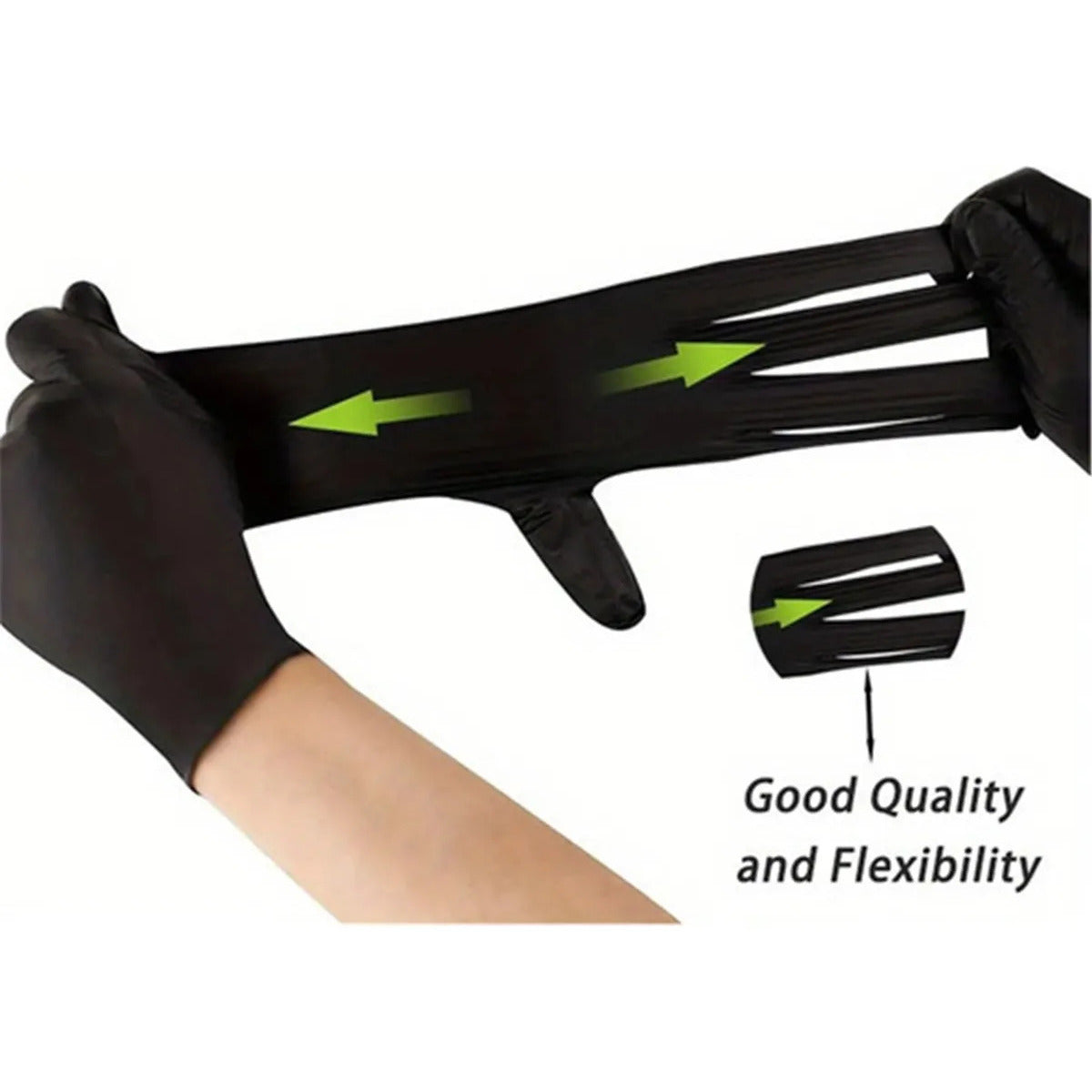 Premium Nitrile Disposable Gloves, Food-grade