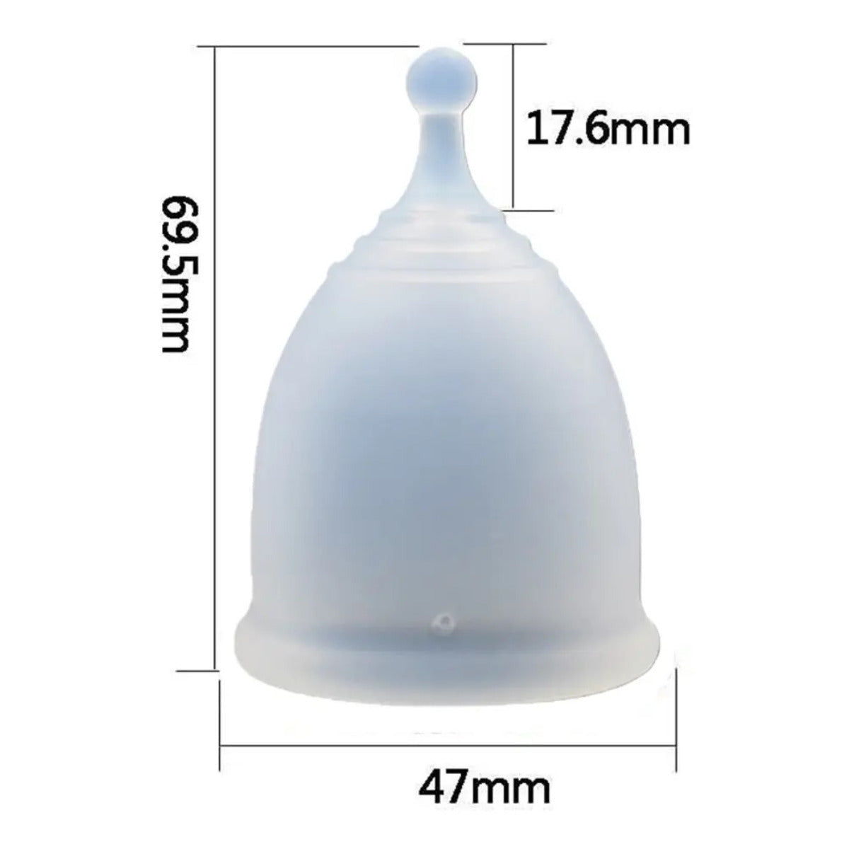 Medical-grade Silicone Menstrual Cup Set With Storage Case