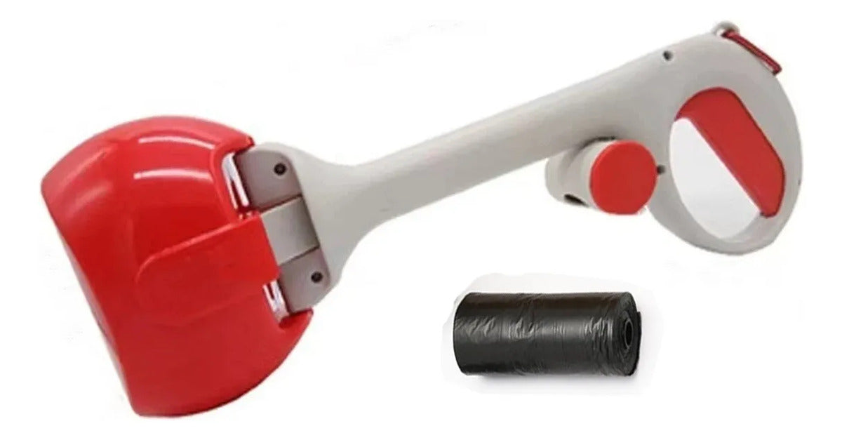 Portable Handheld Pet Pooper Scooper With Waste Bag
