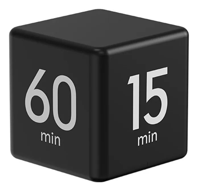 Gravity Sensing Flip Cube Timer - Digital Pomodoro Timer