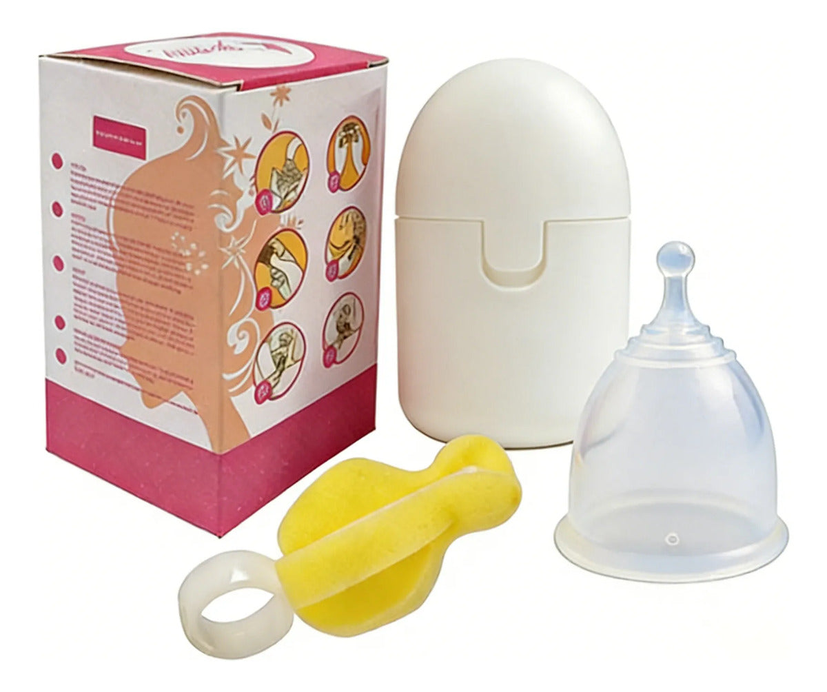 Medical-grade Silicone Menstrual Cup Set With Storage Case