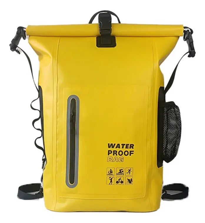 Heavy-duty Roll-top Waterproof Dry Bag Backpack