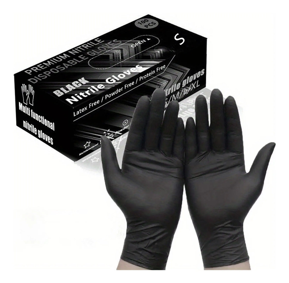 Premium Nitrile Disposable Gloves, Food-grade
