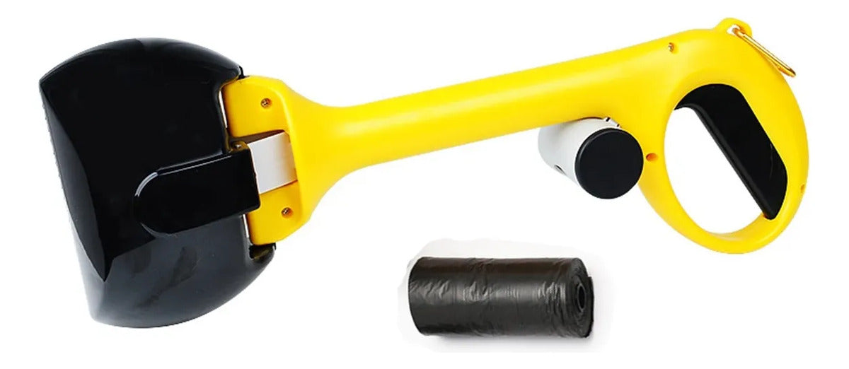 Portable Handheld Pet Pooper Scooper With Waste Bag