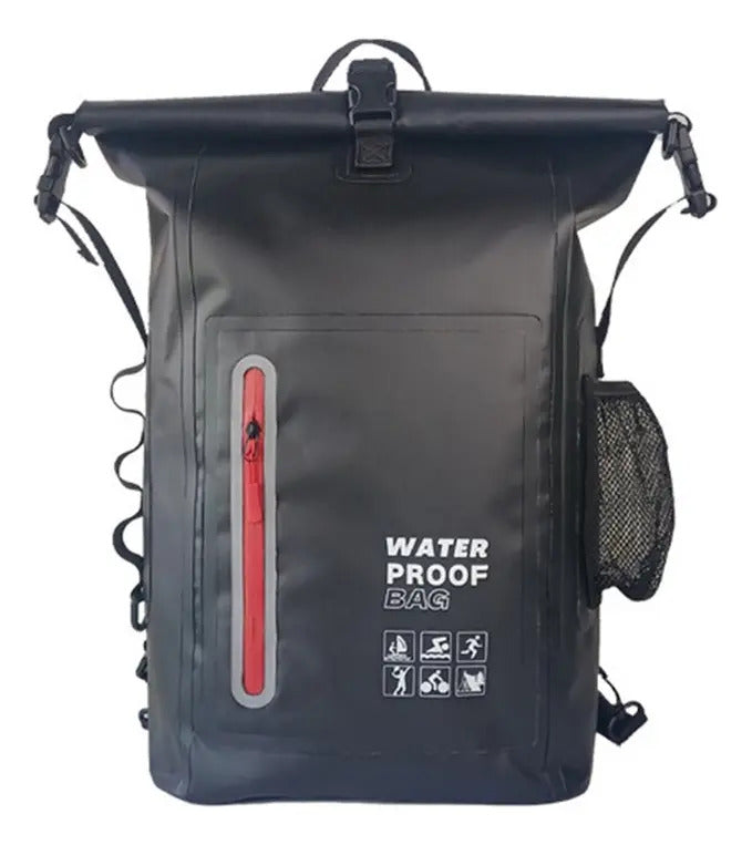 Heavy-duty Roll-top Waterproof Dry Bag Backpack