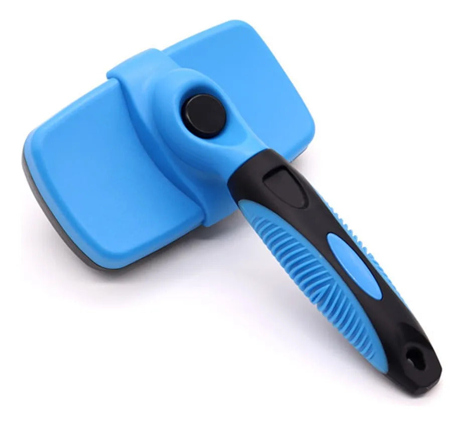 One-click Self-cleaning Slicker Brush For Dogs & Cats