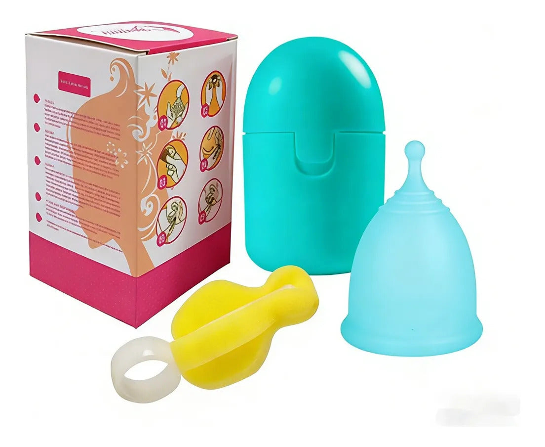 Medical-grade Silicone Menstrual Cup Set With Storage Case