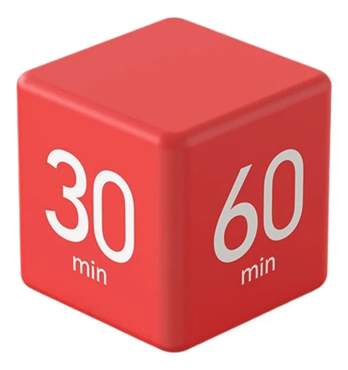 Gravity Sensing Flip Cube Timer - Digital Pomodoro Timer