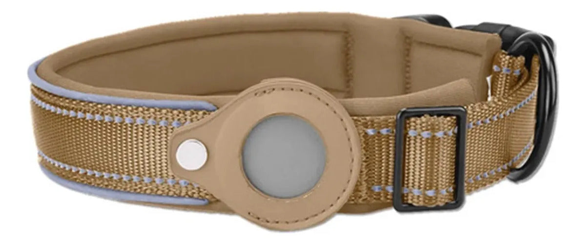 Integrated Dog Collar - Reflective Heavy-duty Nylon Collar