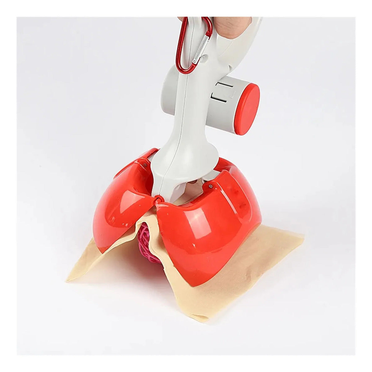 Portable Handheld Pet Pooper Scooper With Waste Bag
