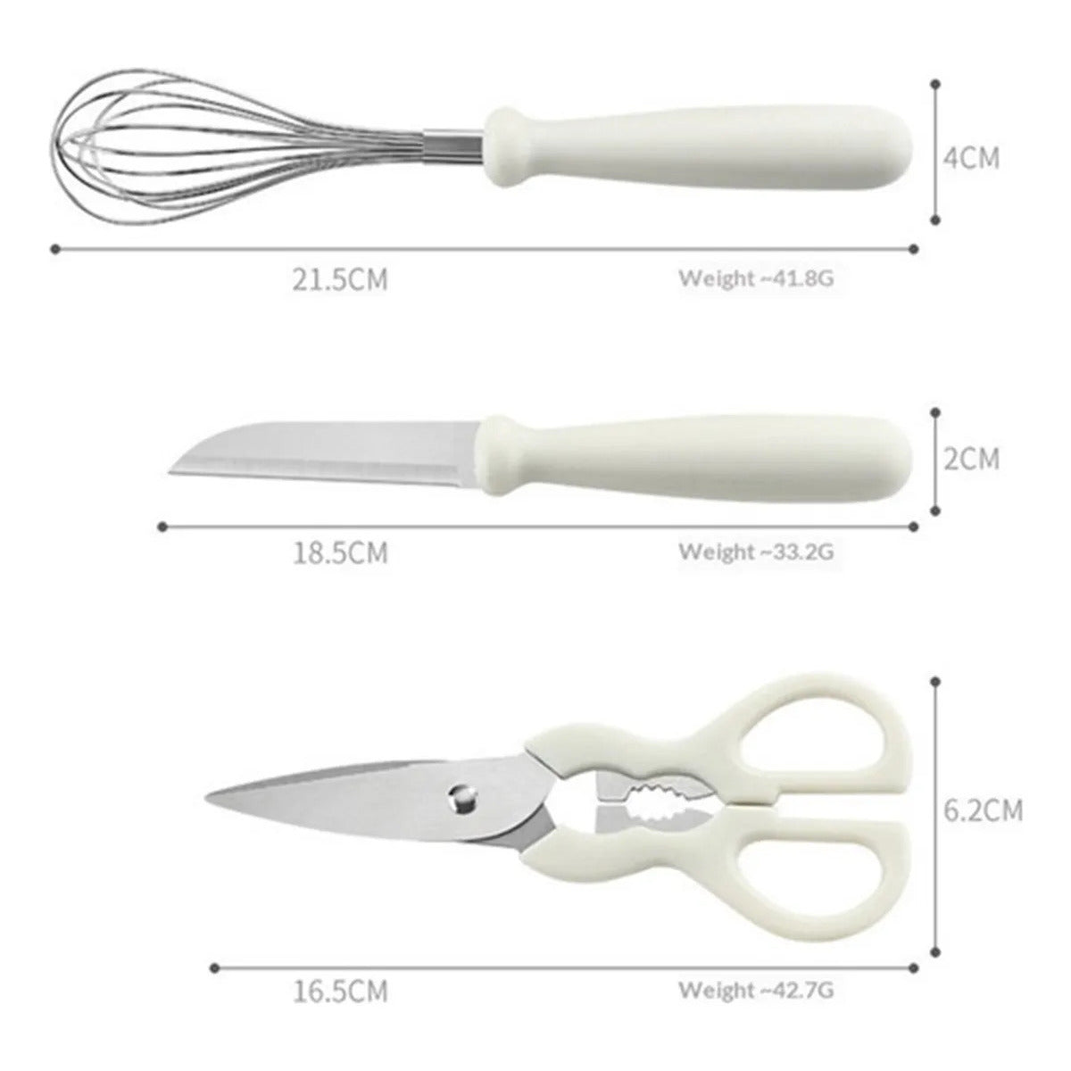 Multifunctional Kitchen Tool 6piece Set Include Storage Base