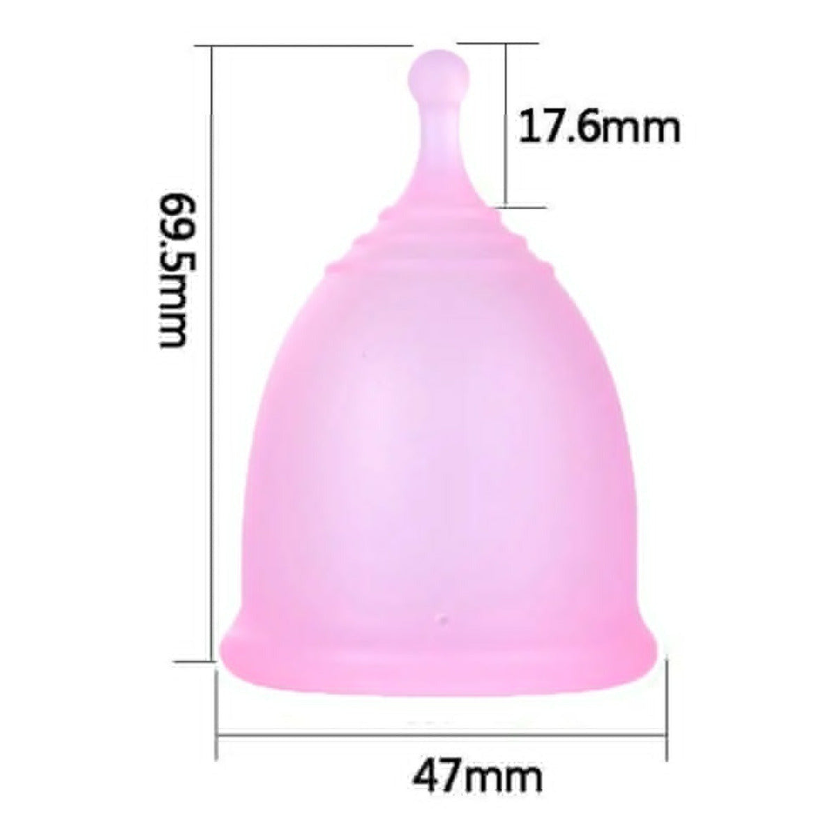 Medical-grade Silicone Menstrual Cup Set With Storage Case