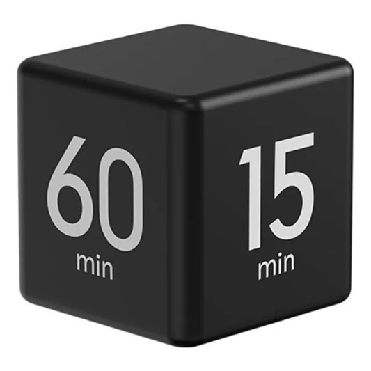 Gravity Sensing Flip Cube Timer - Digital Pomodoro Timer