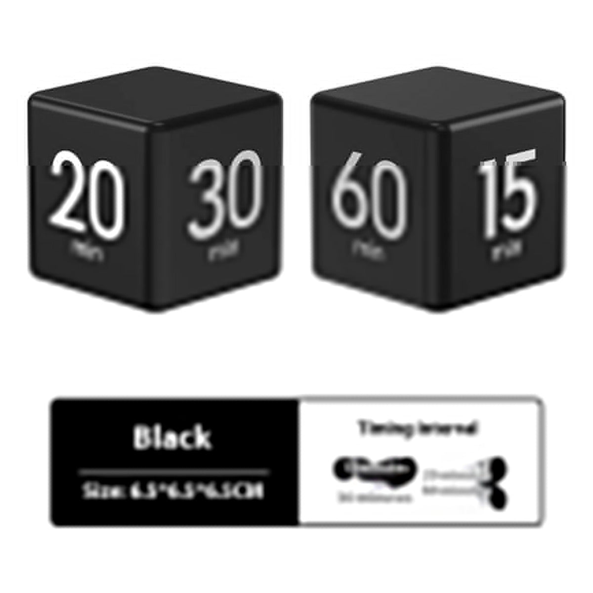 Gravity Sensing Flip Cube Timer - Digital Pomodoro Timer