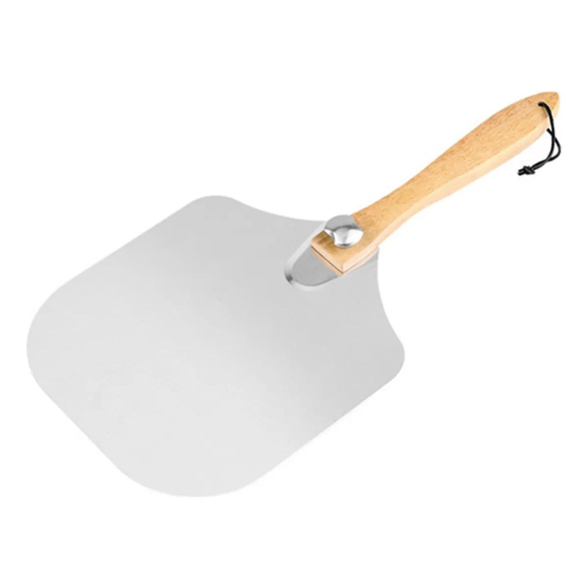 Stainless Steel Foldable Pizza Peel & Rocker Cutter Combo