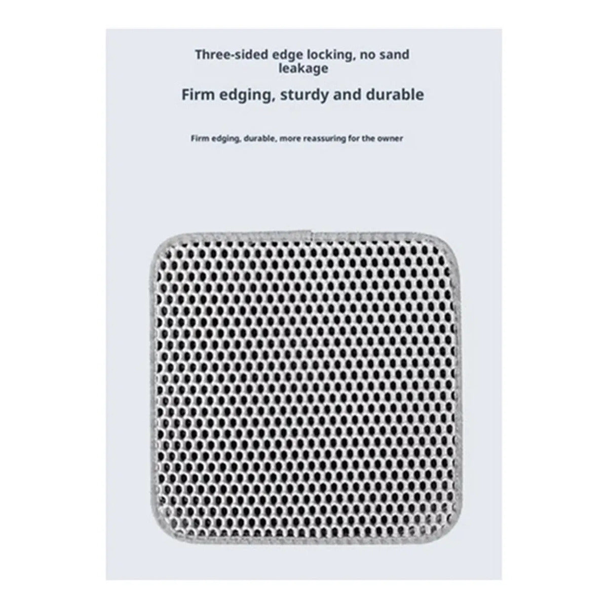 Waterproof & Non-slip Honeycomb Cat Litter Trapping Mat