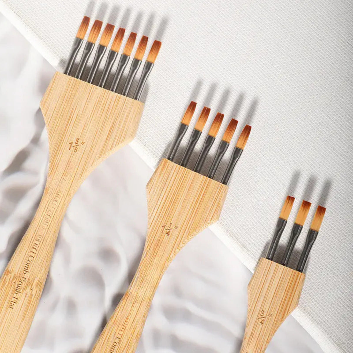 Multi Head Art Paintbrushes Set For Acrylic Painting