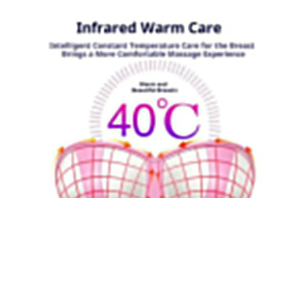 Wireless Electric Breast Massager With Intelligent Vibration