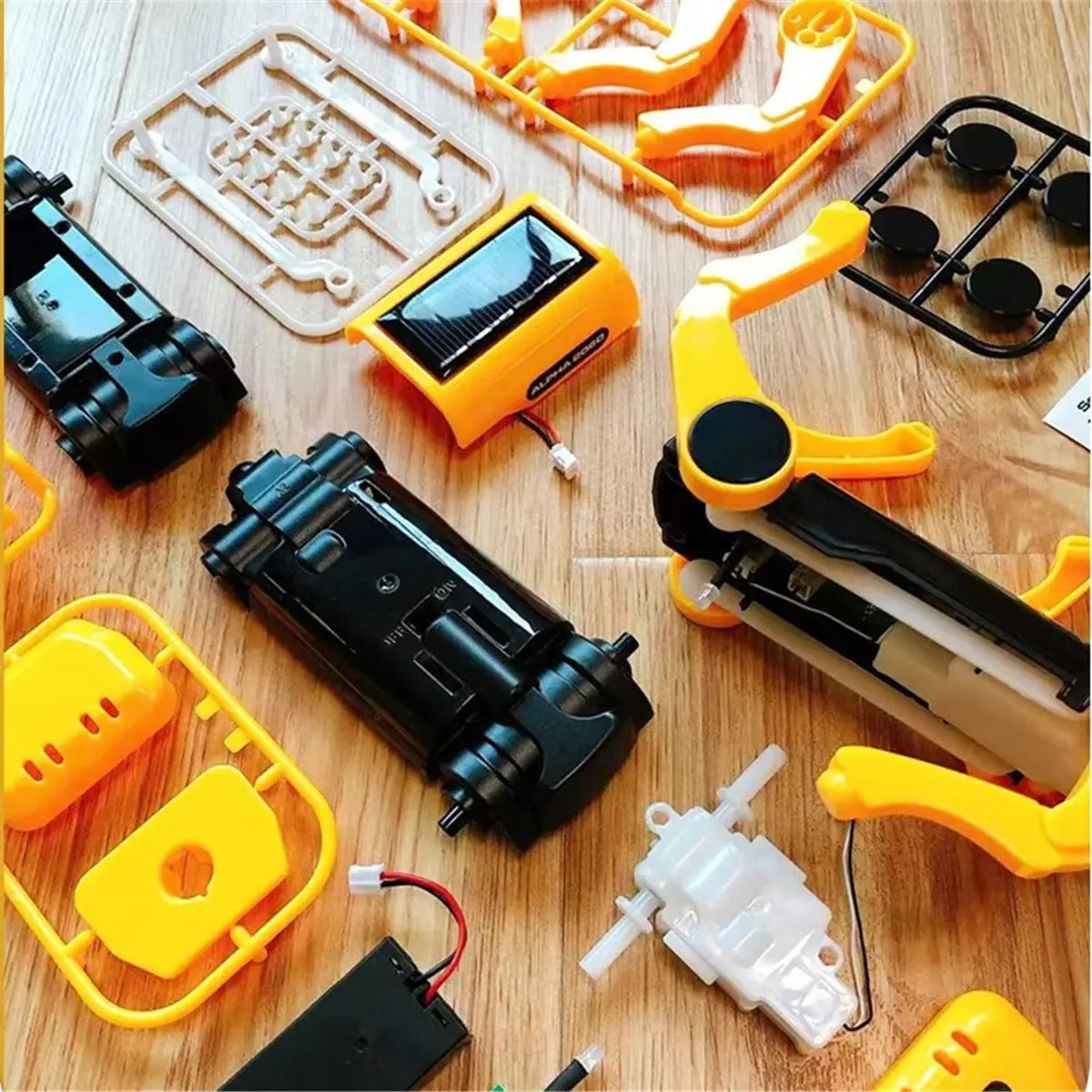 Solar Electric Mechanical Dog Stem Educational Robot Kit