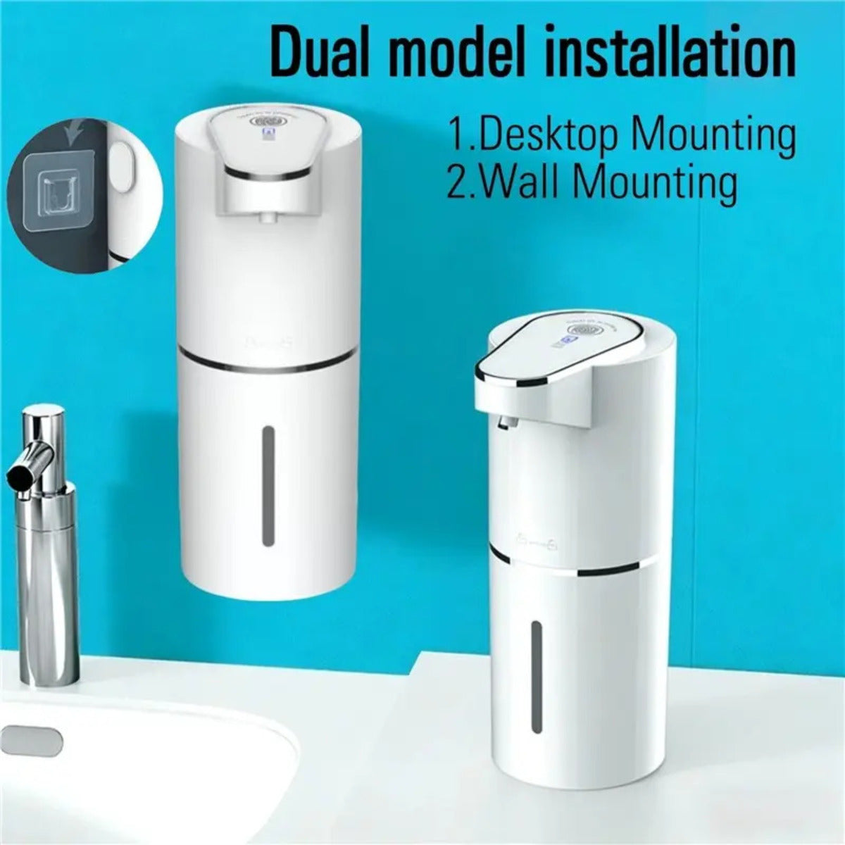 Automatic Touch Free Soap Dispenser For Travel And Home Use