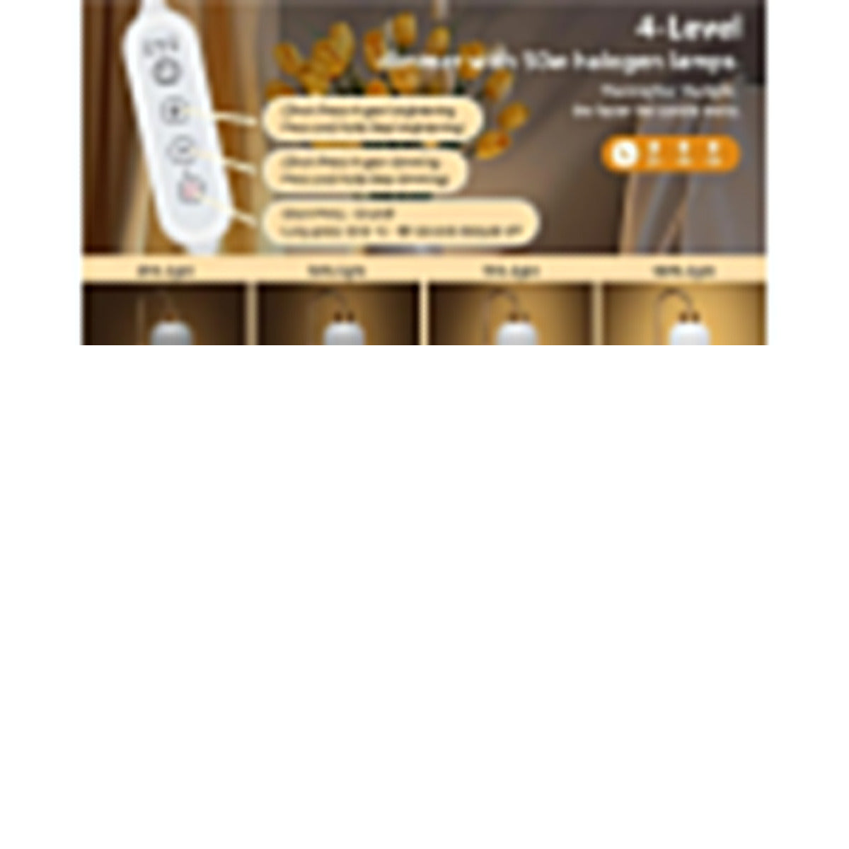 Aroma Wax Melting Lamp  Bedroom Ambient Table Lamp