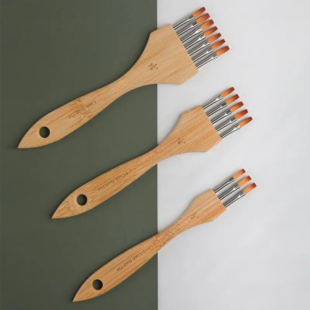 Multi Head Art Paintbrushes Set For Acrylic Painting