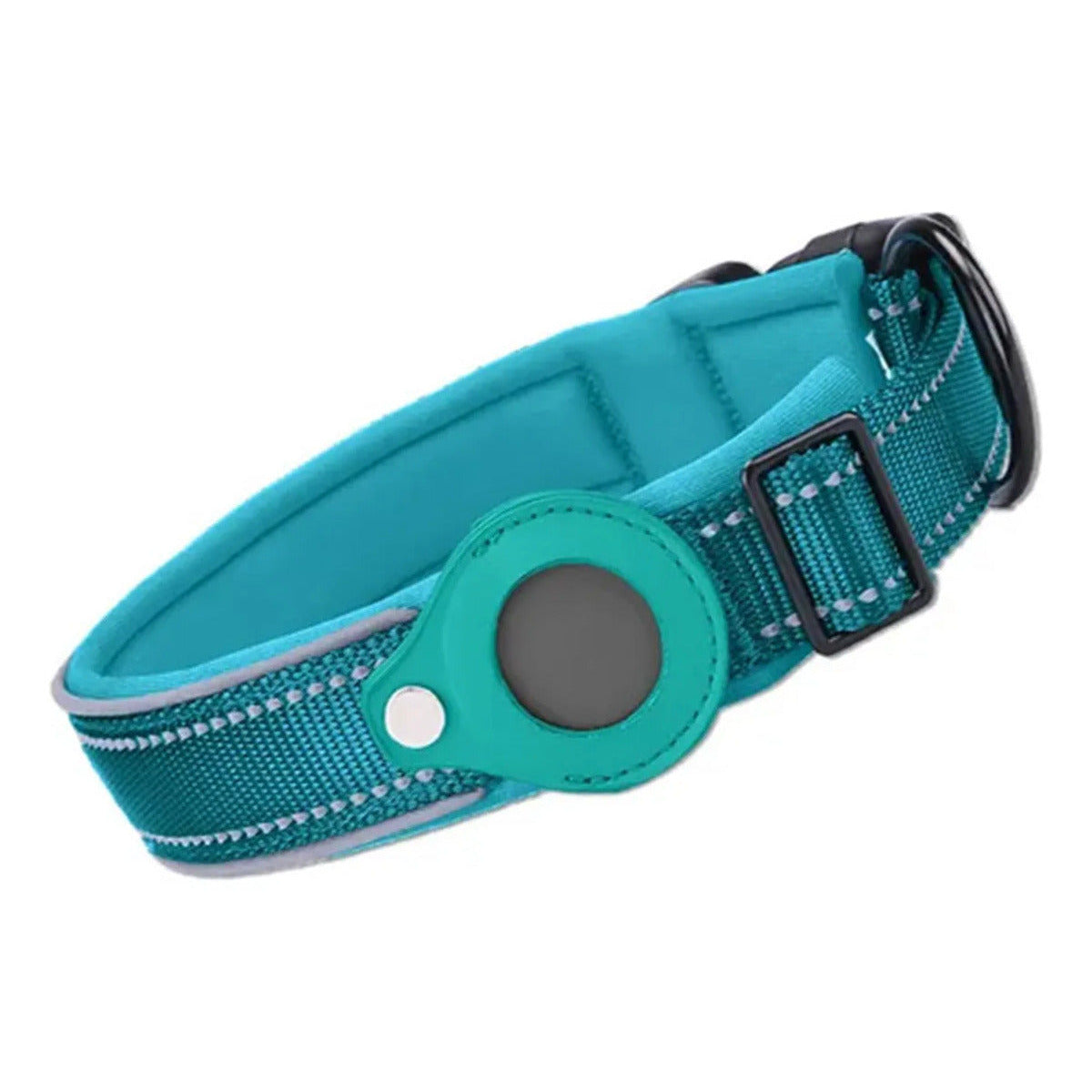 Integrated Dog Collar - Reflective Heavy-duty Nylon Collar